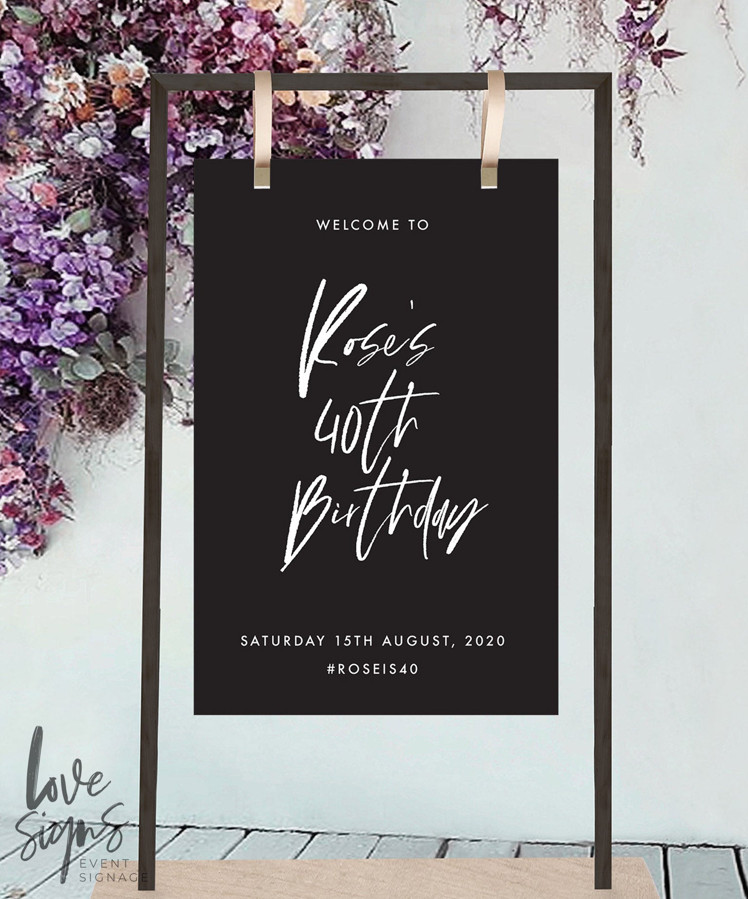 Birthday Welcome Signs