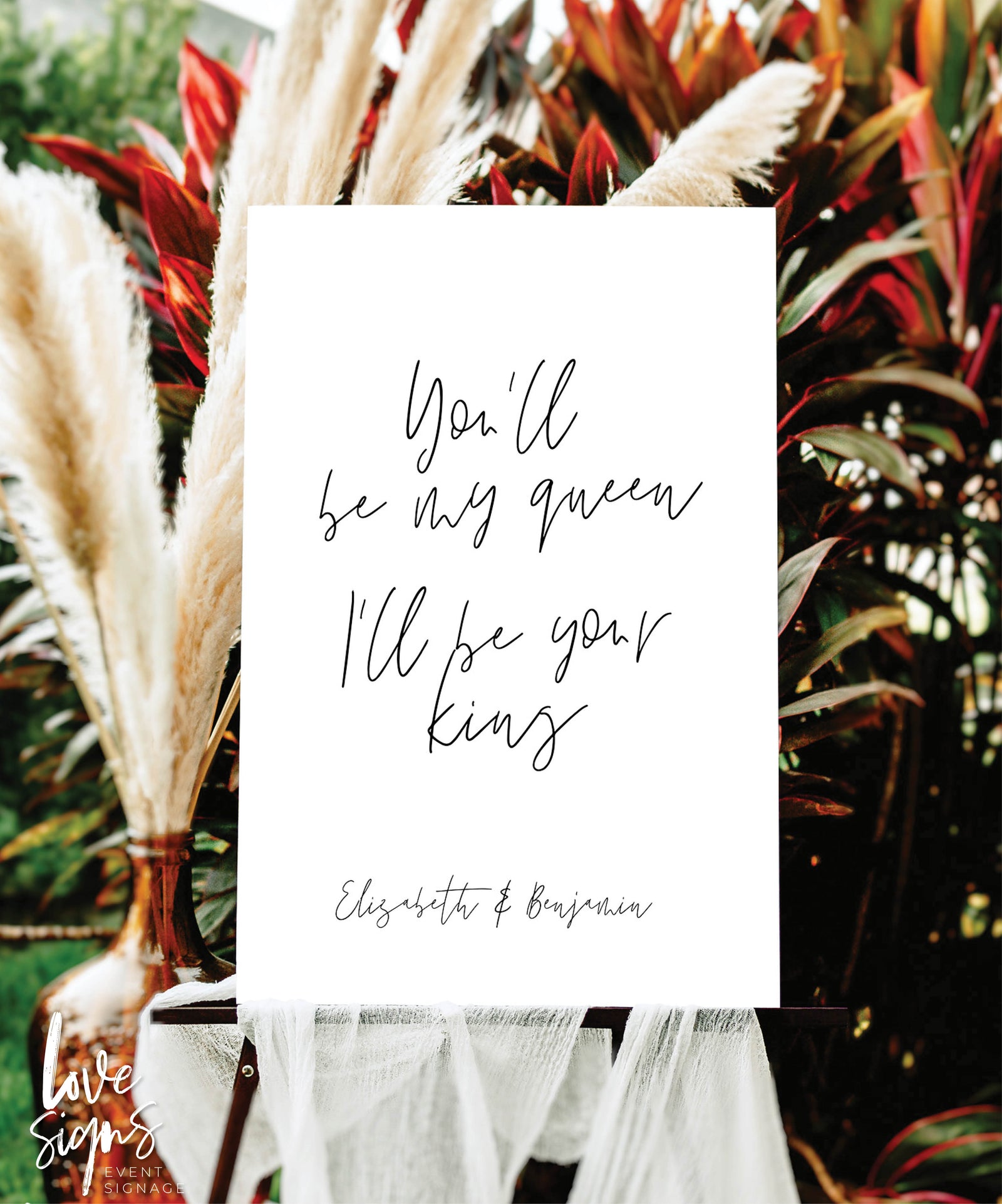 HANDWRITTEN STYLE QUOTABLE SCRIPTURE SIGN / WHITE ACRYLIC (Q918)