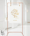 CALLIGRAPHY QUOTABLE SCRIPTURE SIGN / WHITE ACRYLIC (Q925) / SONG OF SOLOMON 3:4
