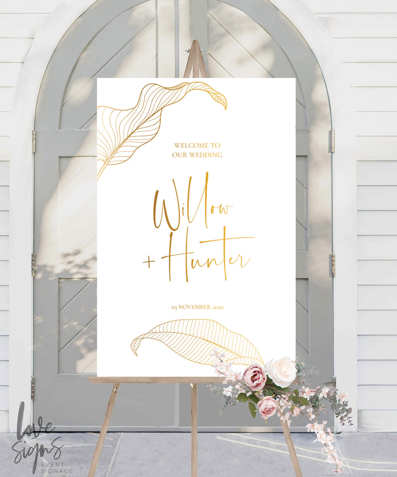 Wedding Welcome Signs - Love Signs - Event Signage